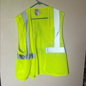 High-Visibility Safety Vest with Reflective Stripes